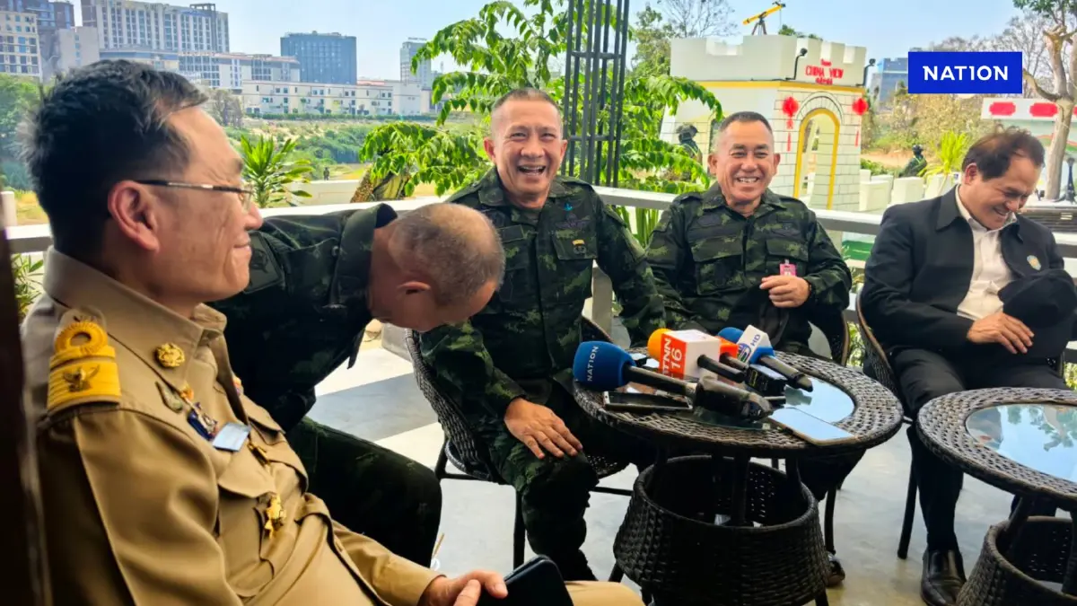 ผบ.ทสส. จ่อชง สมช. ประกาศพื้นที่พิเศษ จ.ตาก แก้ปัญหาคอลเซ็นเตอร์ ผบ.ทสส. จ่อชง สมช. ประกาศพื้นที่พิเศษ จ.ตาก แก้ปัญหาคอลเซ็นเตอร์