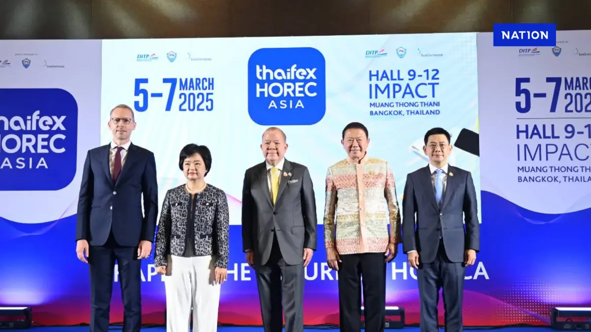 พาณิชย์หนุน HoReCa คาดเงินสะพัด 'THAIFEX – HOREC ASIA 2025' 4 พันล้าน