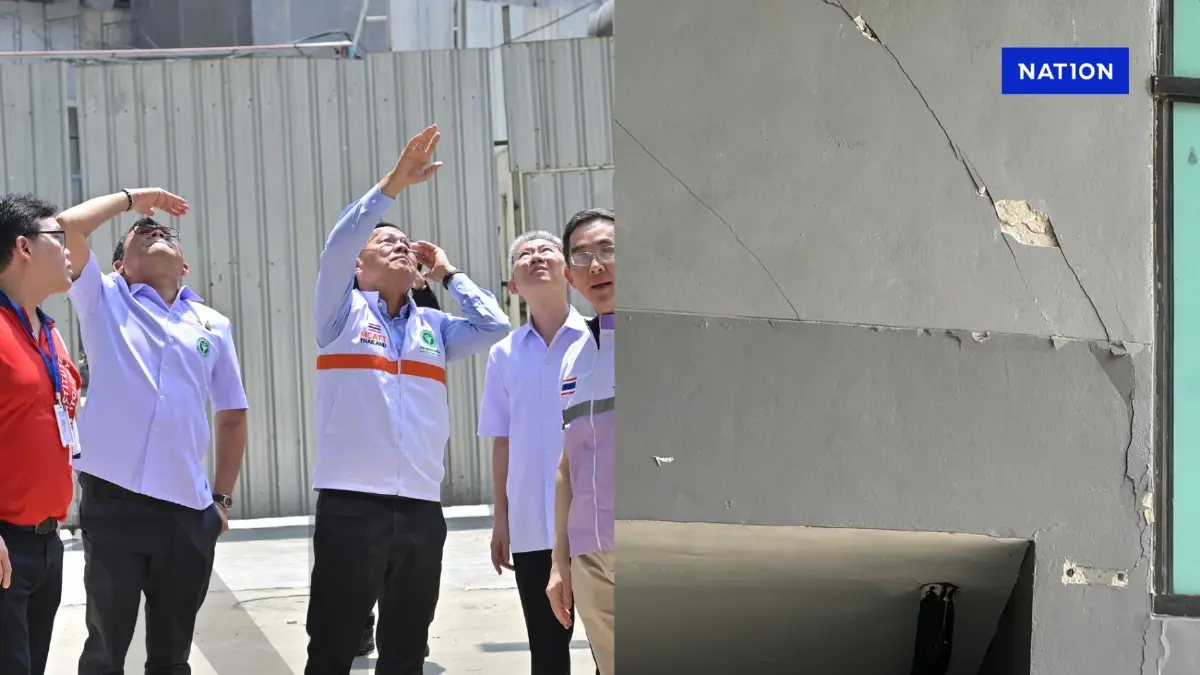 “สมศักดิ์” เช็กความเสียหาย รพ.ราชวิถี ก่อนเปิดให้บริการปกติ “สมศักดิ์” เช็กความเสียหาย รพ.ราชวิถี ก่อนเปิดให้บริการปกติ