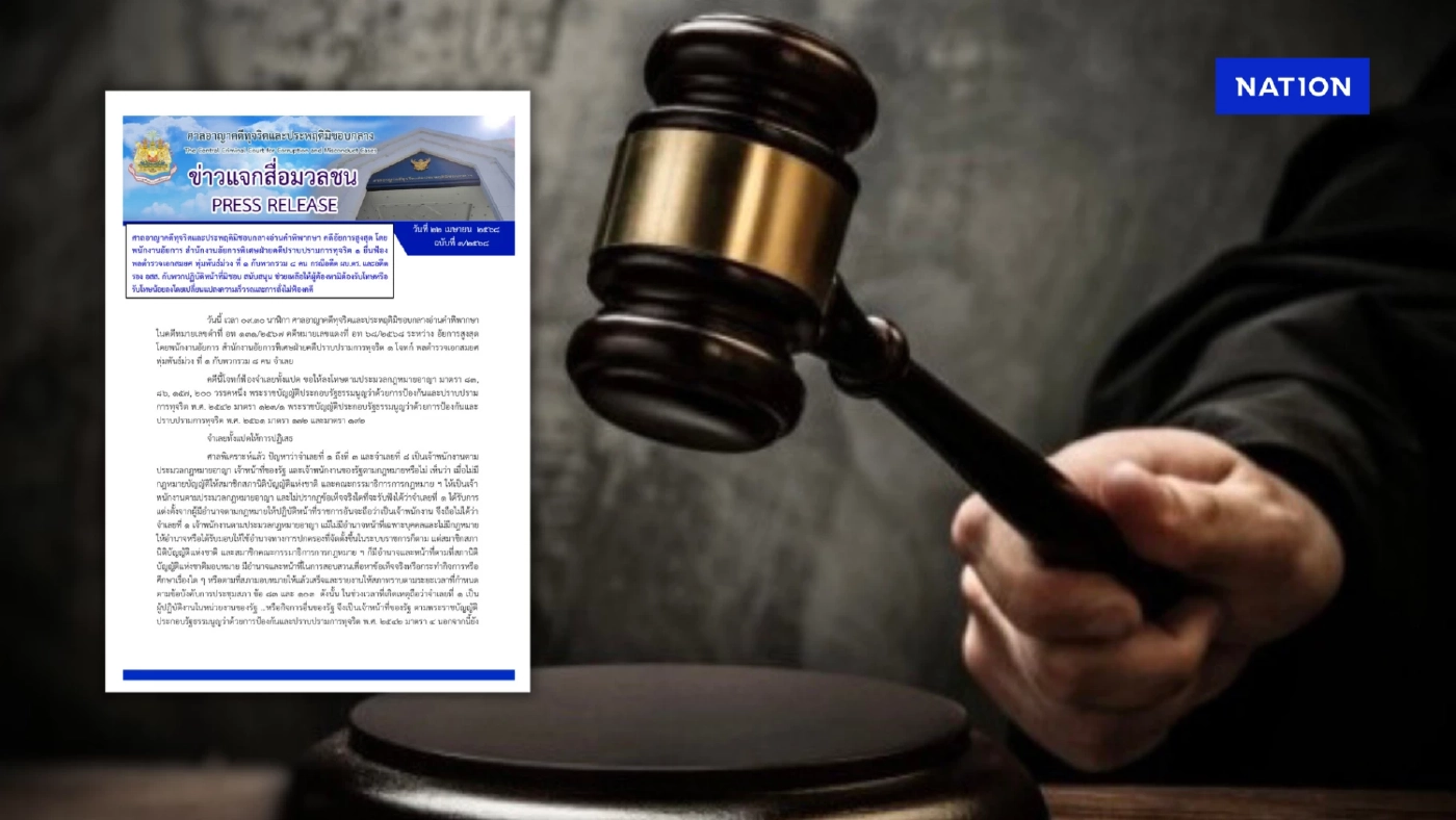 เปิดคำพิพากษา ศาลจำคุก “เนตร นาคสุข” สั่งคดี ”บอส วรยุทธ“ ไม่ชอบ 3 ปี