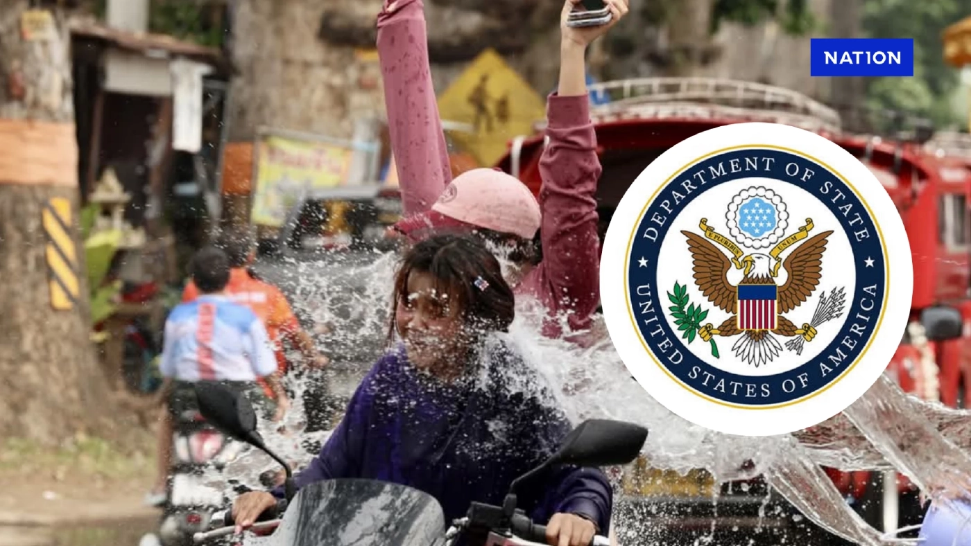 สหรัฐฯ ส่งสารอวยพรสงกรานต์ปีใหม่ไทย ซาบซึ้งมิตรภาพอันยาวนาน