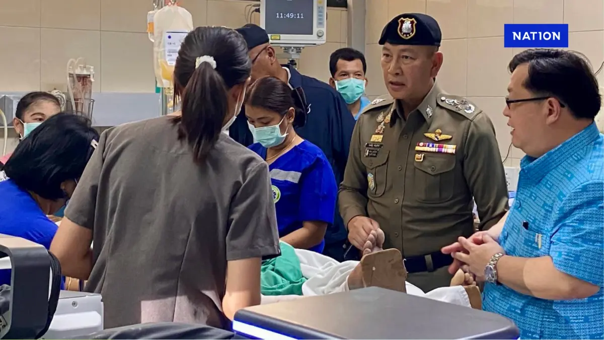 ยังมีข่าวดี พบนักบินรอดชีวิต 1 นาย ผบ.ตร.รุดเยี่ยมที่ รพ.