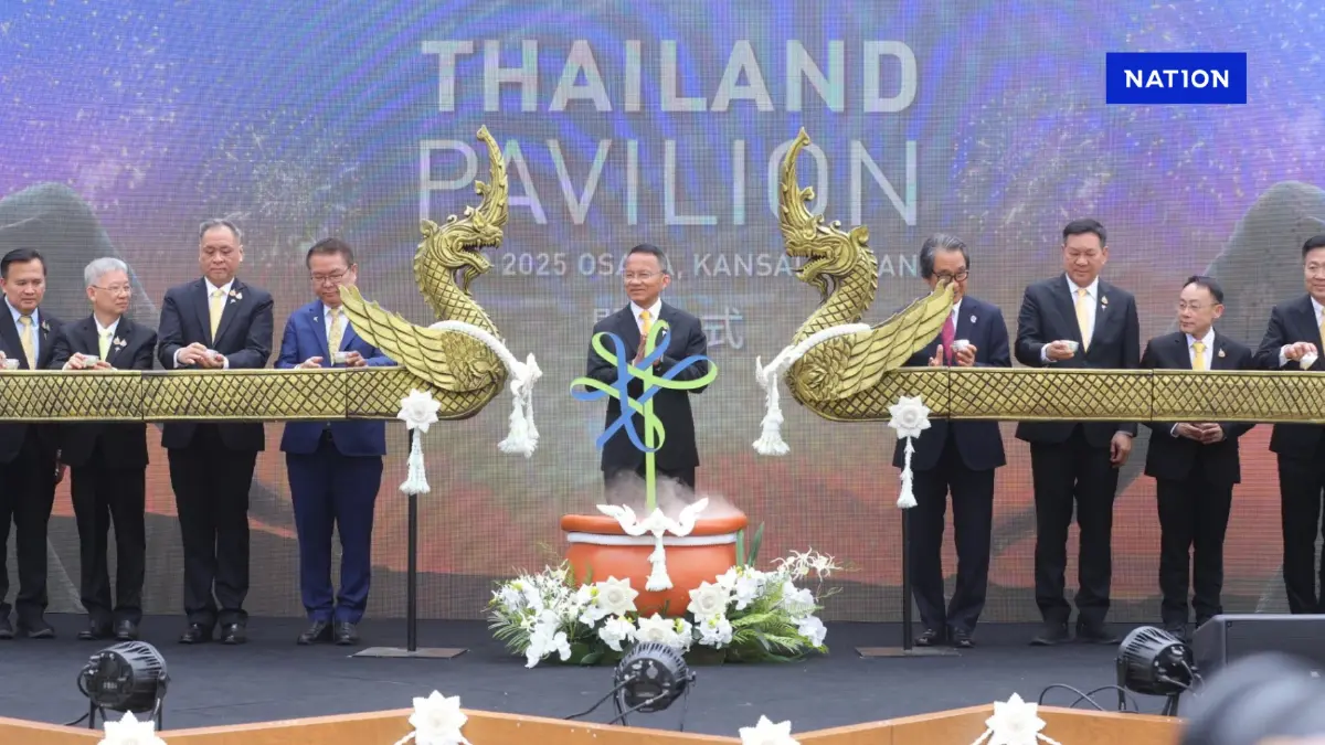 "สมศักดิ์" เปิดอาคารนิทรรศการไทย ในงาน Expo 2025 Osaka สุดยิ่งใหญ่