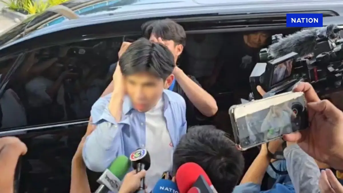 "พีช สมิทธิพัฒน์" ลูกนายกเบี้ยว ขับรถ BMW รับทราบ 3 ข้อหา "พีช สมิทธิพัฒน์" ลูกนายกเบี้ยว ขับรถ BMW รับทราบ 3 ข้อหา
