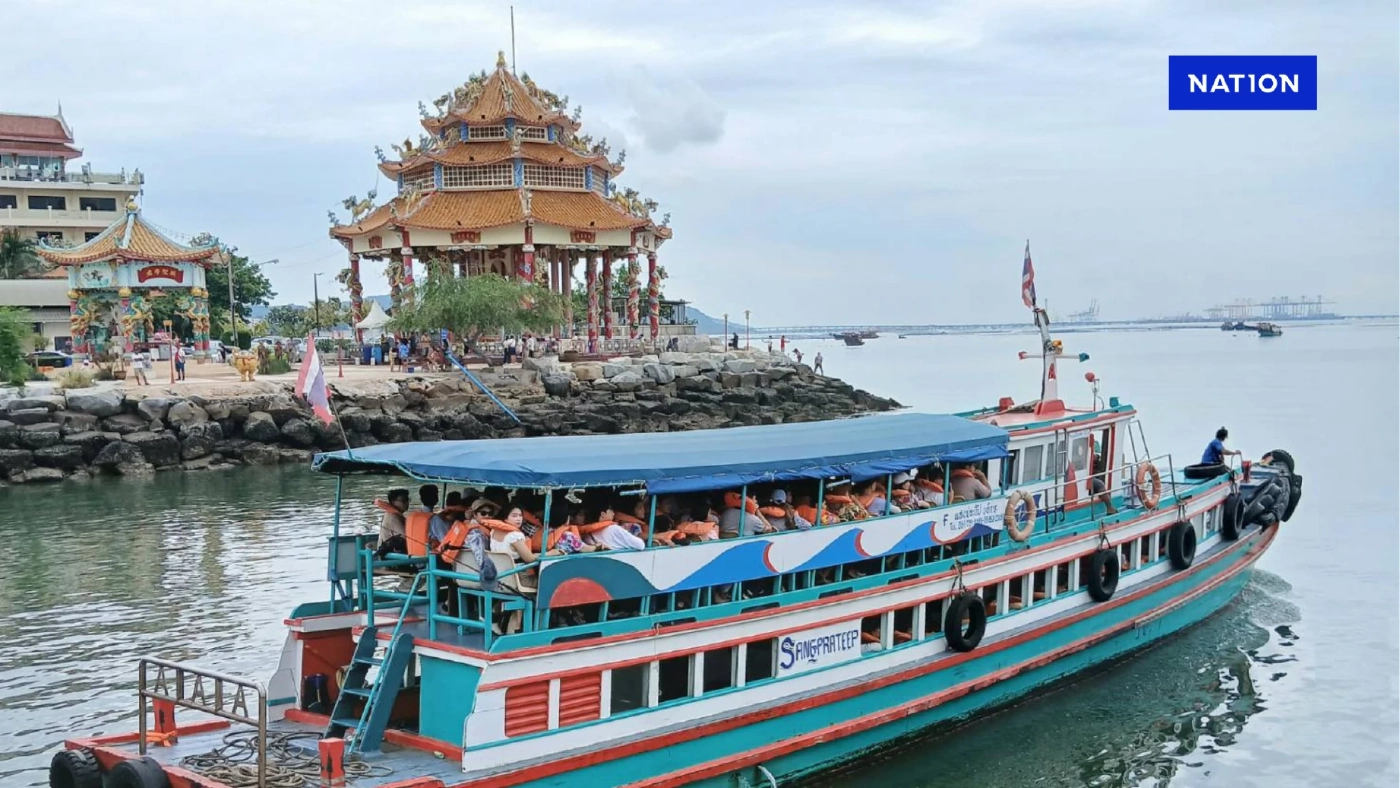 หยุดยาวสงกรานต์ นทท.แห่เที่ยวเกาะสีชังคึกคัก คาดเงินสะพัด 10 ล.