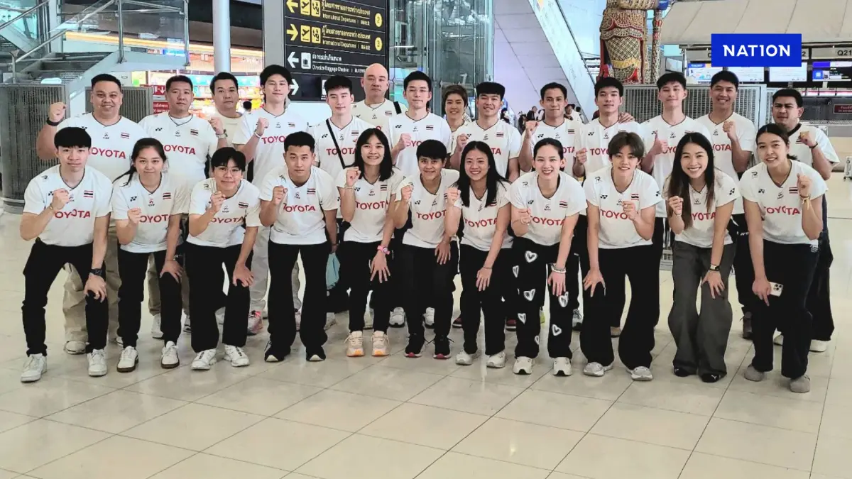 "แบดมินตันไทย" ลัดฟ้าลุยศึก "สุธีรมานคัพ" บู๊ฮ่องกง 27 เม.ย.นี้ "แบดมินตันไทย" ลัดฟ้าลุยศึก "สุธีรมานคัพ" บู๊ฮ่องกง 27 เม.ย.นี้
