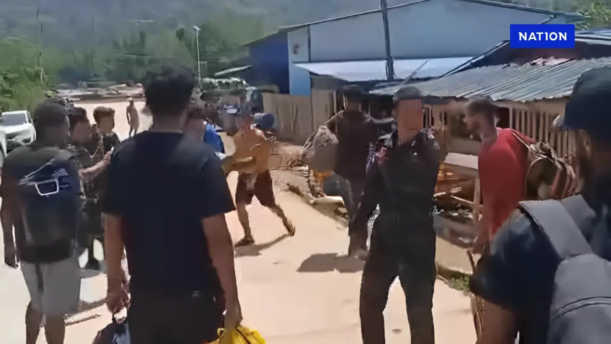 เปิดคลิปเดือด! แก๊งคอลฯ หวิดปะทะทหาร DKBA จะแหกค่ายข้ามมาไทย