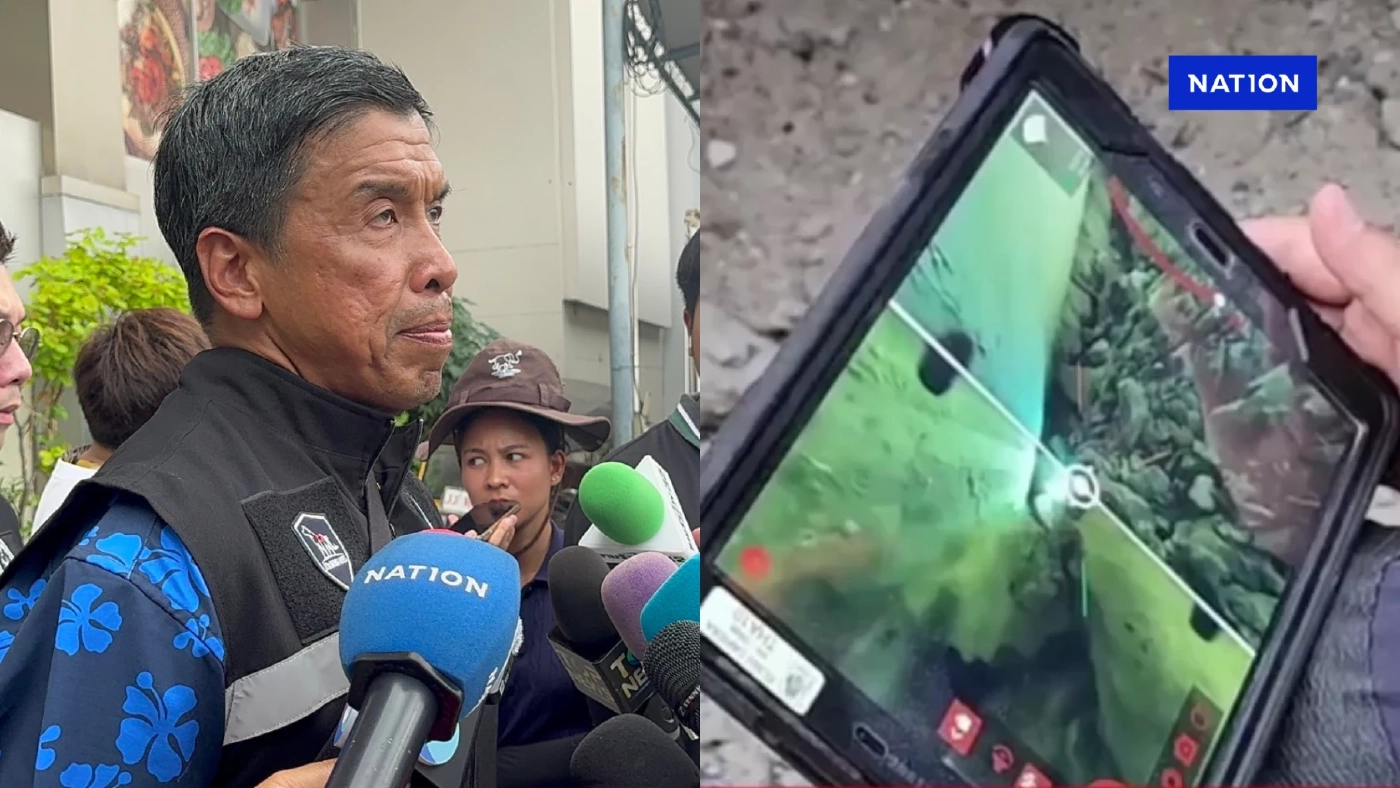 "ชัชชาติ" หยุดค้นหาโซน B จุดเจอเเสงไฟ ไม่พบผู้รอดชีวิต