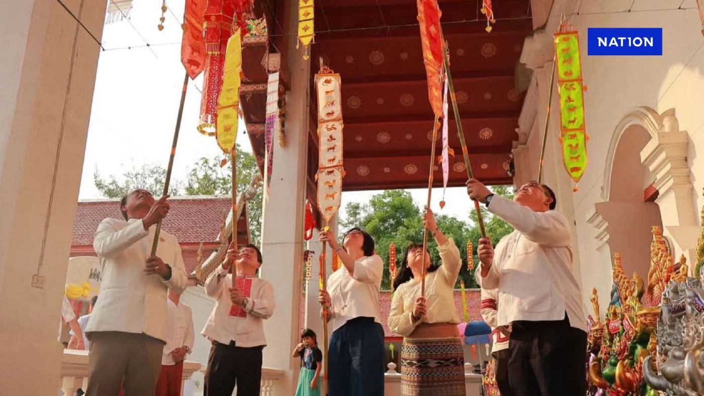 แอ่วเหนือ สัมผัสสงกรานต์ล้านนา “ป๋าเวณีปี๋ใหม่เมือง” จ.พะเยา