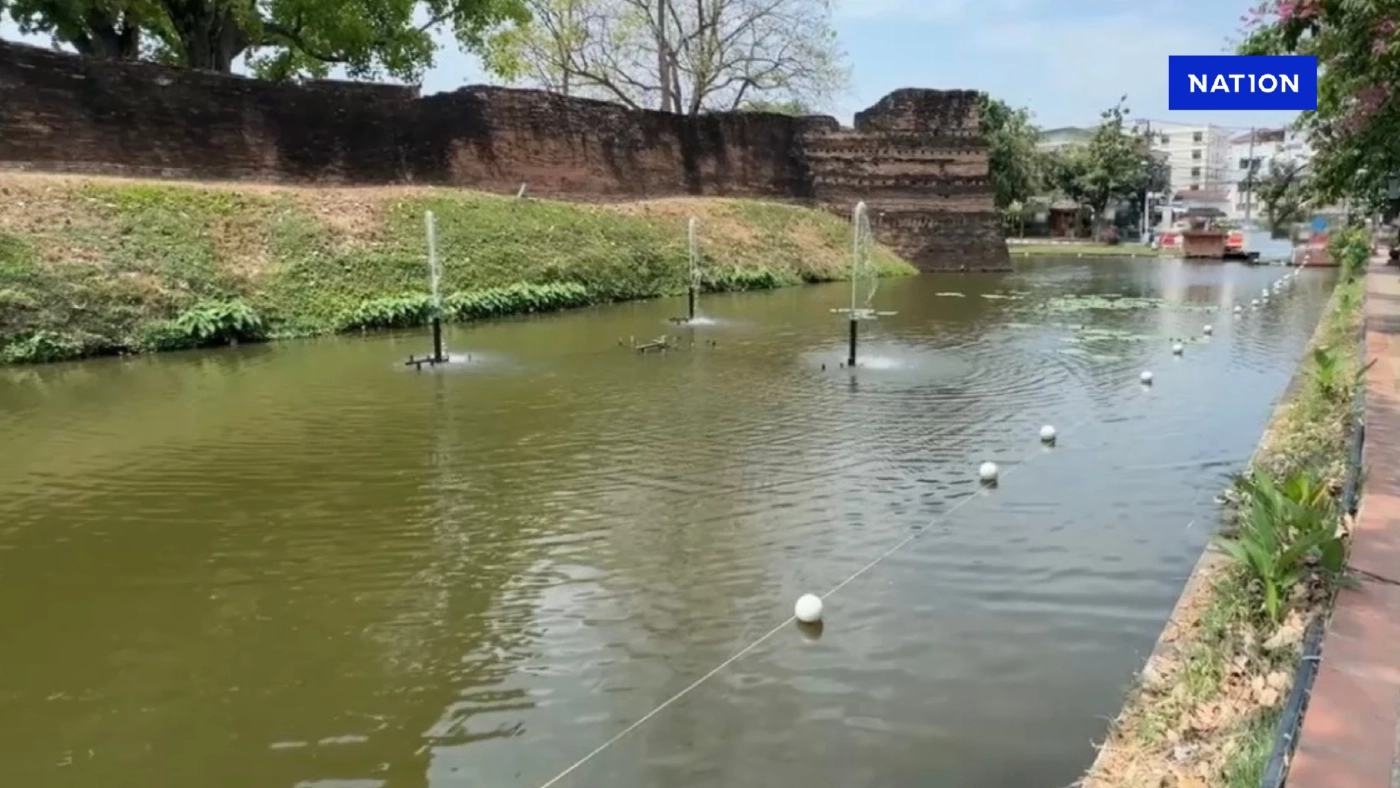 เชียงใหม่ เร่งผันน้ำสะอาดเข้าคูเมือง เตรียมพร้อมรับสงกรานต์