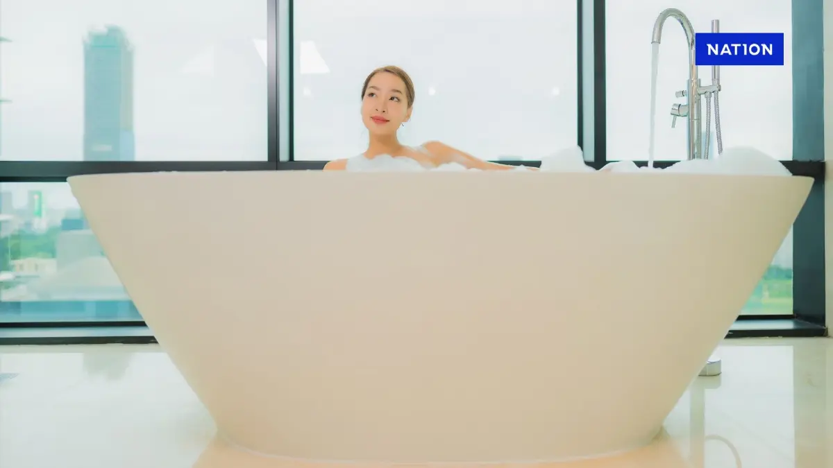 เคล็ดลับอาบน้ำหน้าร้อน สุขภาพที่ดี อายุยืน - อุณหภูมิที่เหมาะสม