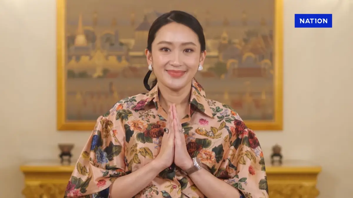 "แพทองธาร" นายกรัฐมนตรี อวยพรเนื่องในโอกาสประเพณีสงกรานต์ 2568