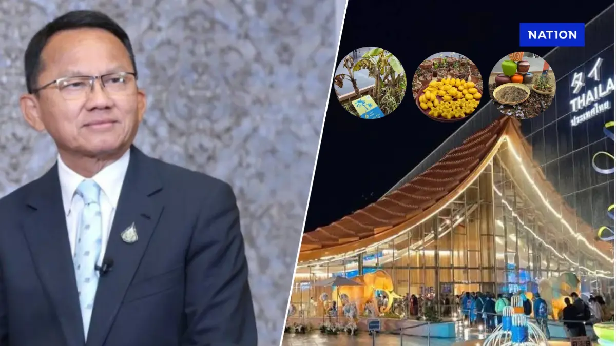 "สมศักดิ์" บินด่วน ตรวจงาน "พาวิลเลี่ยนไทย" งานเอ็กซ์โป2025 ยันโปร่งใส