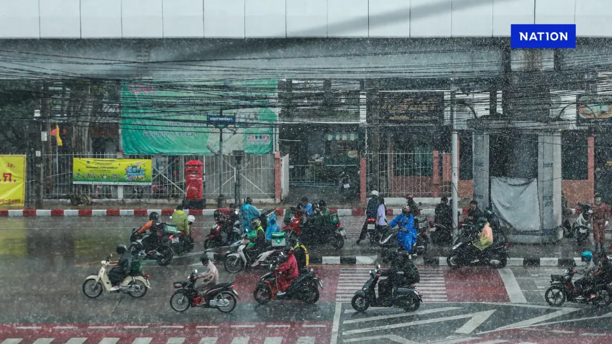 สภาพอากาศวันนี้ กรมอุตุฯ เตือน ฝนถล่ม 47 จังหวัด - กทม. ลมแรงมาก สภาพอากาศวันนี้ กรมอุตุฯ เตือน ฝนถล่ม 47 จังหวัด - กทม. ลมแรงมาก
