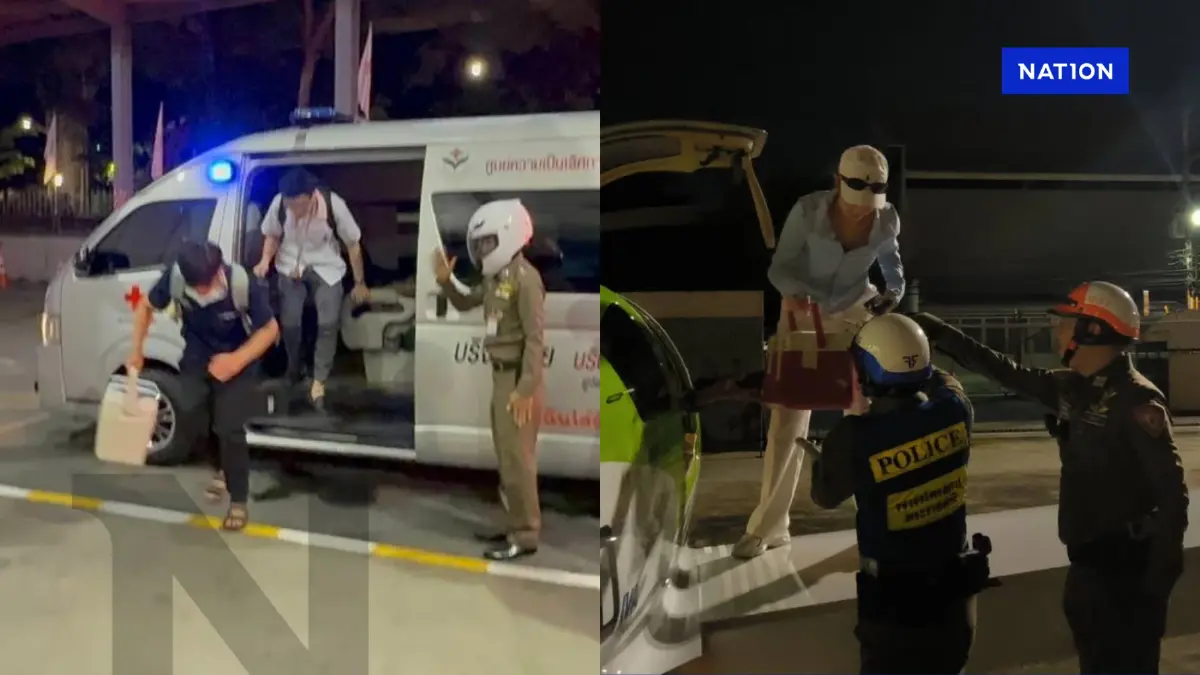 เหินฟ้าฝ่าสายฝน นำ 2 หัวใจ ผ่านนาทีวิกฤต จากอุดรธานี-สงขลา เข้ากรุงเทพ เหินฟ้าฝ่าสายฝน นำ 2 หัวใจ ผ่านนาทีวิกฤต จากอุดรธานี-สงขลา เข้ากรุงเทพ