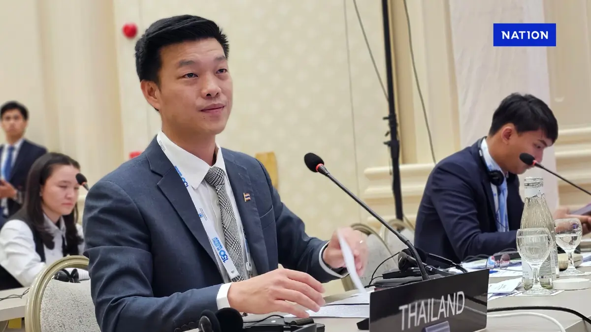 "เท้ง" กล่าวถ้อยแถลงสมัชชาฯรัฐสภาหาทางออก 2 รัฐปาเลสไตน์