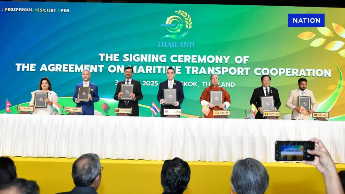 สรุปผล BIMSTEC วันที่ 2 ระดับ รมต.ตปท.รับรองผลลัพธ์ประชุม 19 ฉบับ