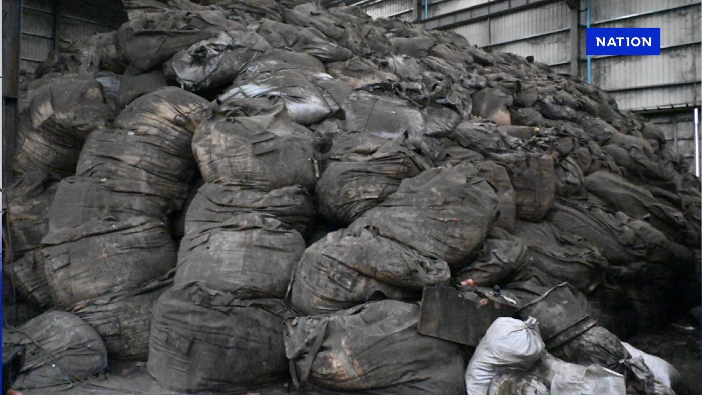 ตรวจ "ซินเคอหยวน" เหล็กของกลางครบ แต่ฝุ่นแดงท่วม สงสัยแอบทำอะไร!