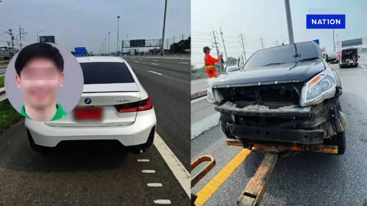 จ่อฟันคดีเพิ่ม! ตร.ยัน "ป้ายแดง BMW ลูกนักการเมือง" ไม่มีในระบบ จ่อฟันคดีเพิ่ม! ตร.ยัน "ป้ายแดง BMW ลูกนักการเมือง" ไม่มีในระบบ