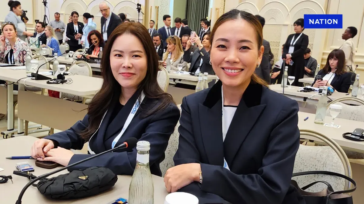 "2 สส.หญิง" ร่วมประชุมรัฐสภาสตรีโลก-ชูบทบาทสตรีสร้างสันติภาพ "2 สส.หญิง" ร่วมประชุมรัฐสภาสตรีโลก-ชูบทบาทสตรีสร้างสันติภาพ