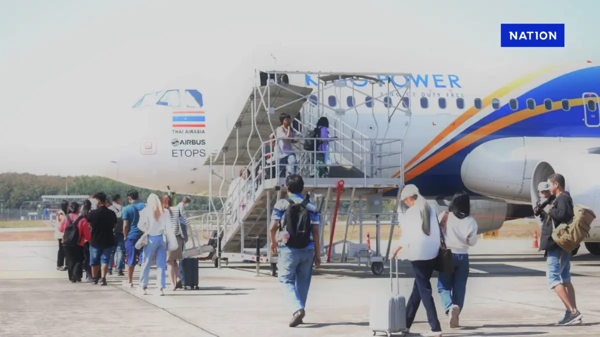 กรมท่าอากาศยาน เผยผู้โดยสารสนามบินช่วงสงกรานต์ทะลุ 3 แสนคน