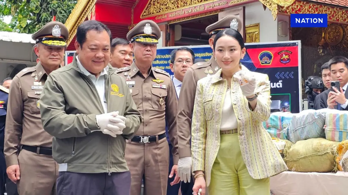 นายกฯ ให้กำลังใจ ตำรวจ ภ.1 จับยาบ้าล็อตใหญ่ 8.7 ล.เม็ด ไอซ์เกือบตัน นายกฯ ให้กำลังใจ ตำรวจ ภ.1 จับยาบ้าล็อตใหญ่ 8.7 ล.เม็ด ไอซ์เกือบตัน