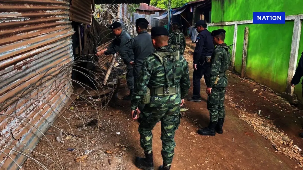 สแกนชายแดน! "ฉก.ลาดหญ้า-ปกครอง" สำรวจพื้นที่ปิดช่องทางธรรมชาติ ป้องกันขนสิ่งผิดกฎหมาย