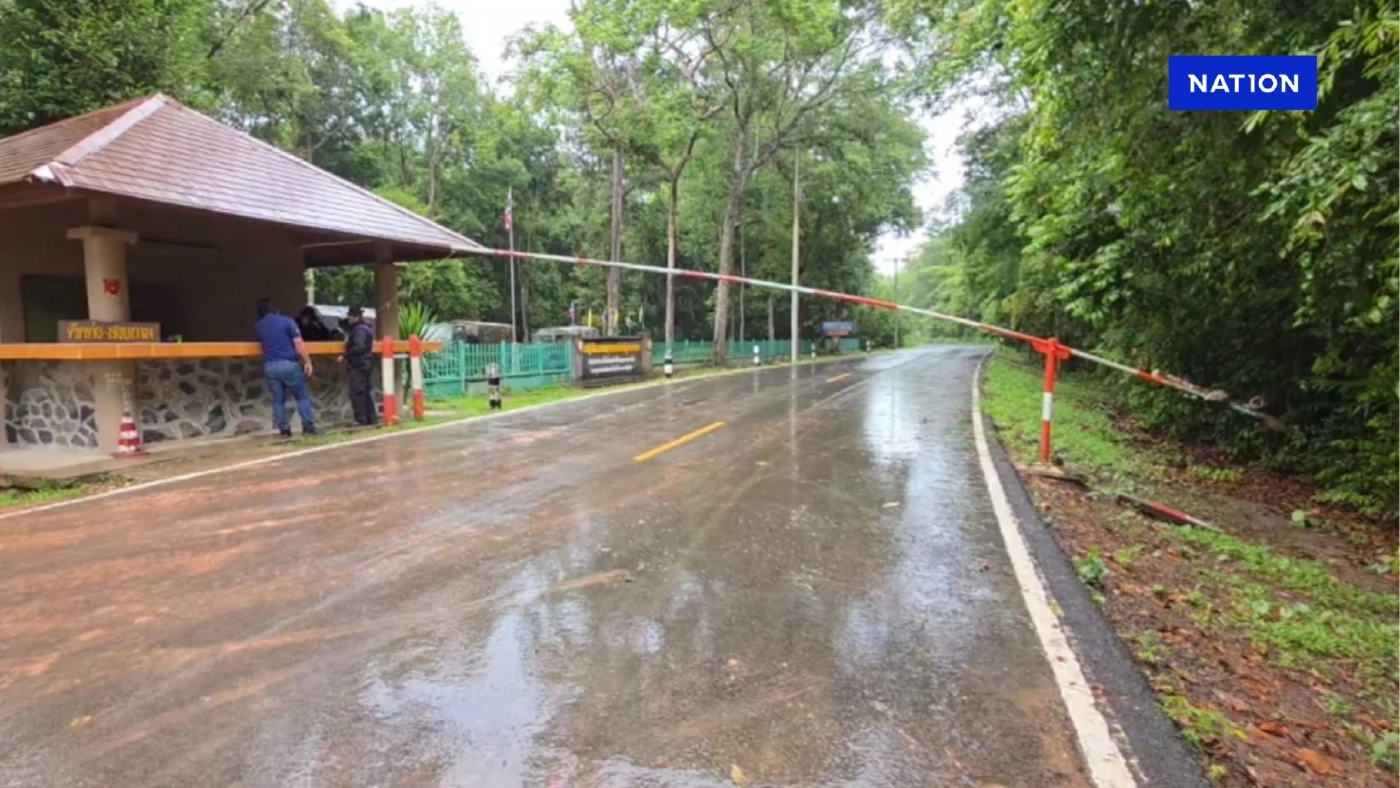 ปิดทางขึ้นช่องบก หลังเกิดเหตุปะทะ ชาวบ้านกังวล ขออย่าเกิดสงคราม