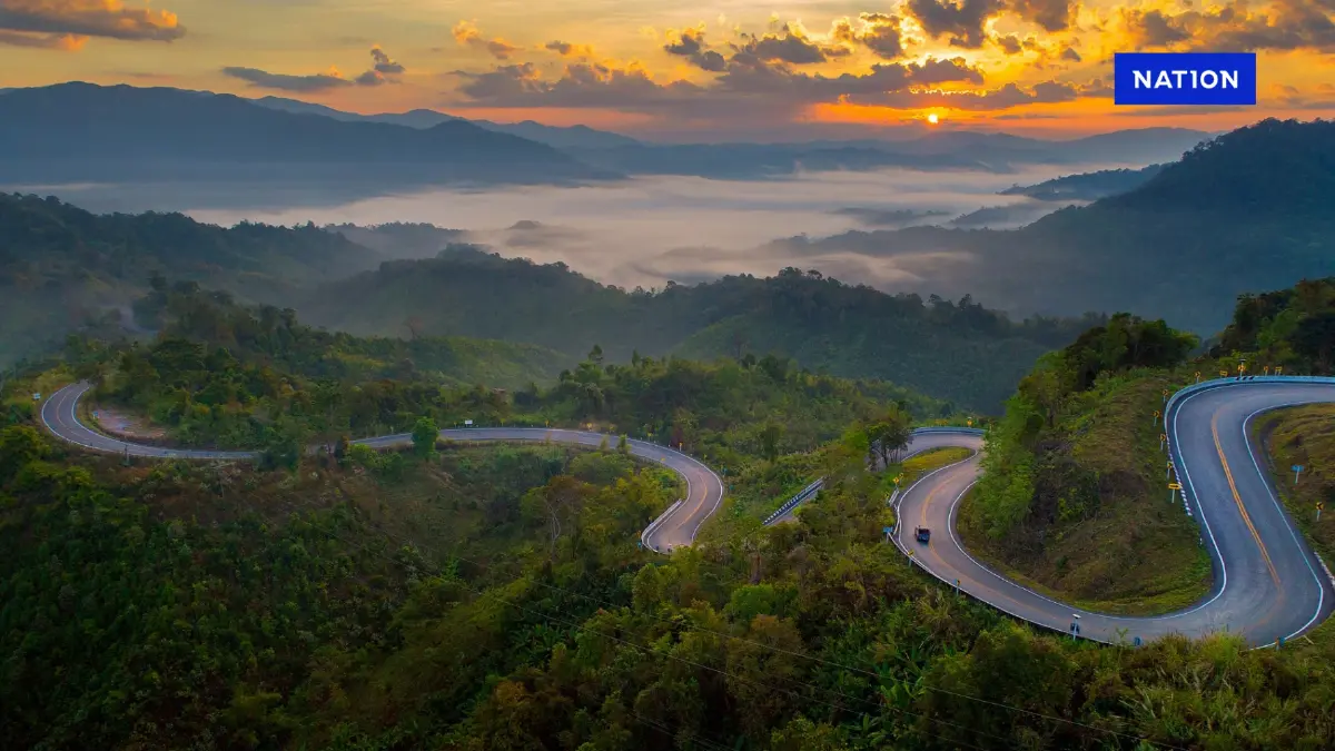 ทางหลวงชวนเที่ยวถนนสายโรแมนติกแห่งน่าน นักเดินทางไม่ควรพลาด