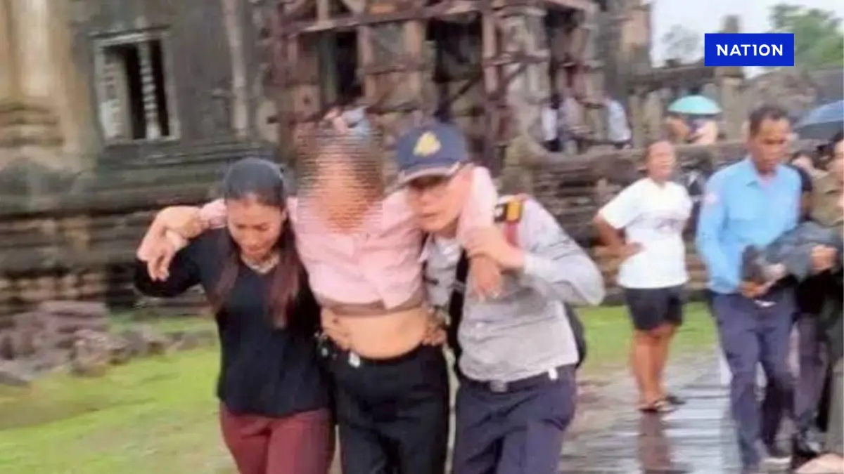 ฟ้าผ่าปราสาทนครวัด “กัมพูชา”ขณะทำพิธีบวงสรวง เสียชีวิต 3 ราย ฟ้าผ่าปราสาทนครวัด “กัมพูชา”ขณะทำพิธีบวงสรวง เสียชีวิต 3 ราย