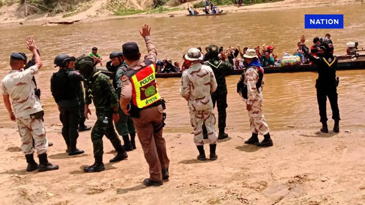 “ชาวเมียนมา” ลี้ภัยสงคราม กว่าร้อยชีวิต ขอกลับมาตุภูมิด้วยความสมัครใจ “ชาวเมียนมา” ลี้ภัยสงคราม กว่าร้อยชีวิต ขอกลับมาตุภูมิด้วยความสมัครใจ