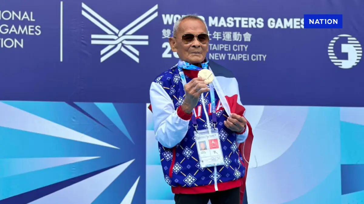 "คุณตาสว่าง" ประเดิม 2 ทอง ศึก "เวิลด์ มาสเตอร์ เกมส์ 2025"