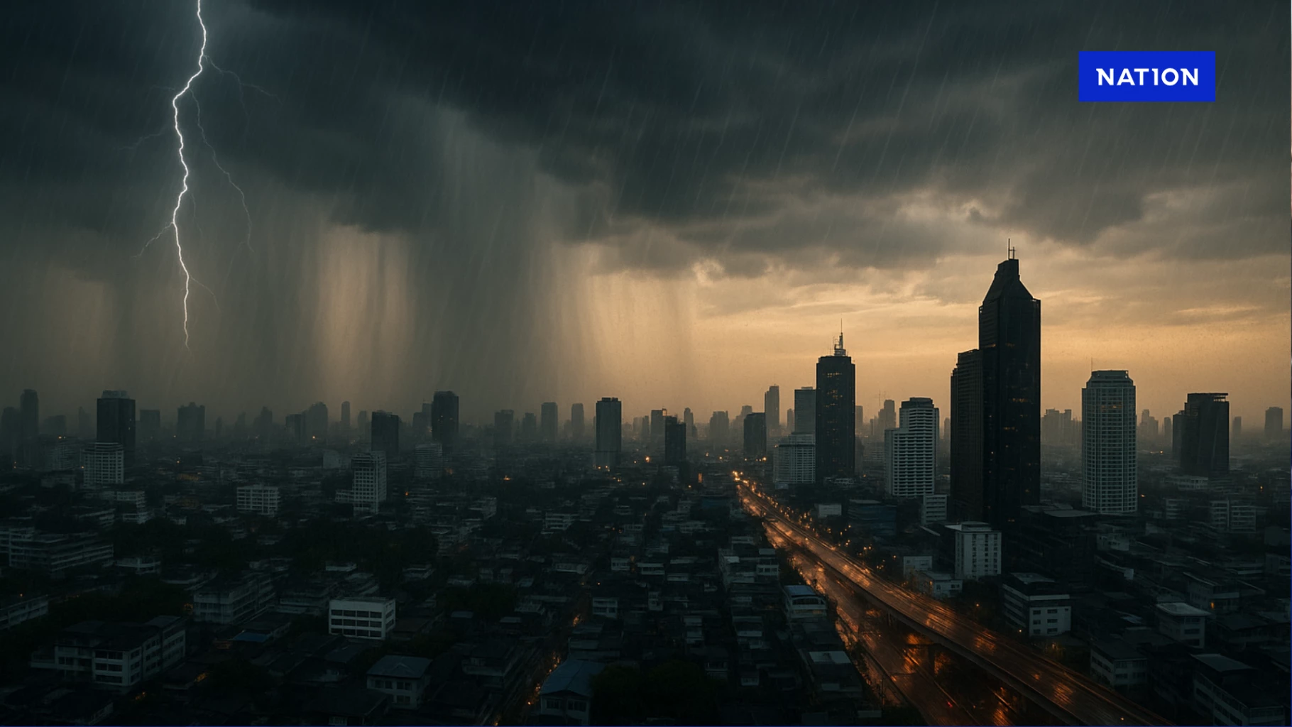 พายุเข้าจังหวัดไหน กรมอุตุนิยมวิทยา ฉ6 พายุฤดูร้อน ฝนตกหนัก 51 จว.
