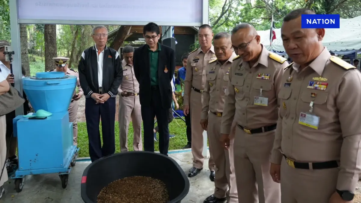 สสส.ร่วม ทร.-มทร.ธัญบุรี ขยายผลจัดการขยะอินทรีย์ด้วย BSF