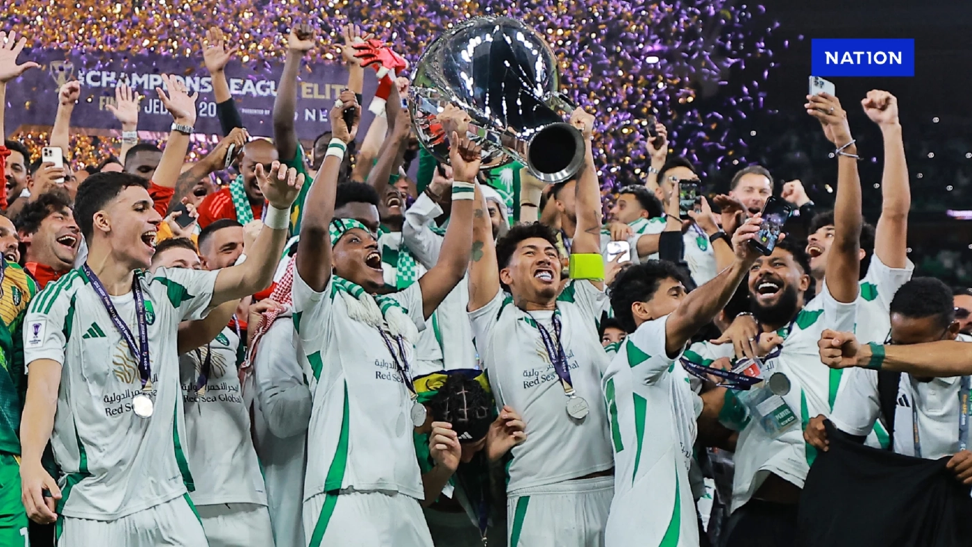 "อัล อาห์ลี" ทุบ "ฟรอนตาเล" ผงาดคว้าแชมป์ ACL Elite สมัยแรก "อัล อาห์ลี" ทุบ "ฟรอนตาเล" ผงาดคว้าแชมป์ ACL Elite สมัยแรก