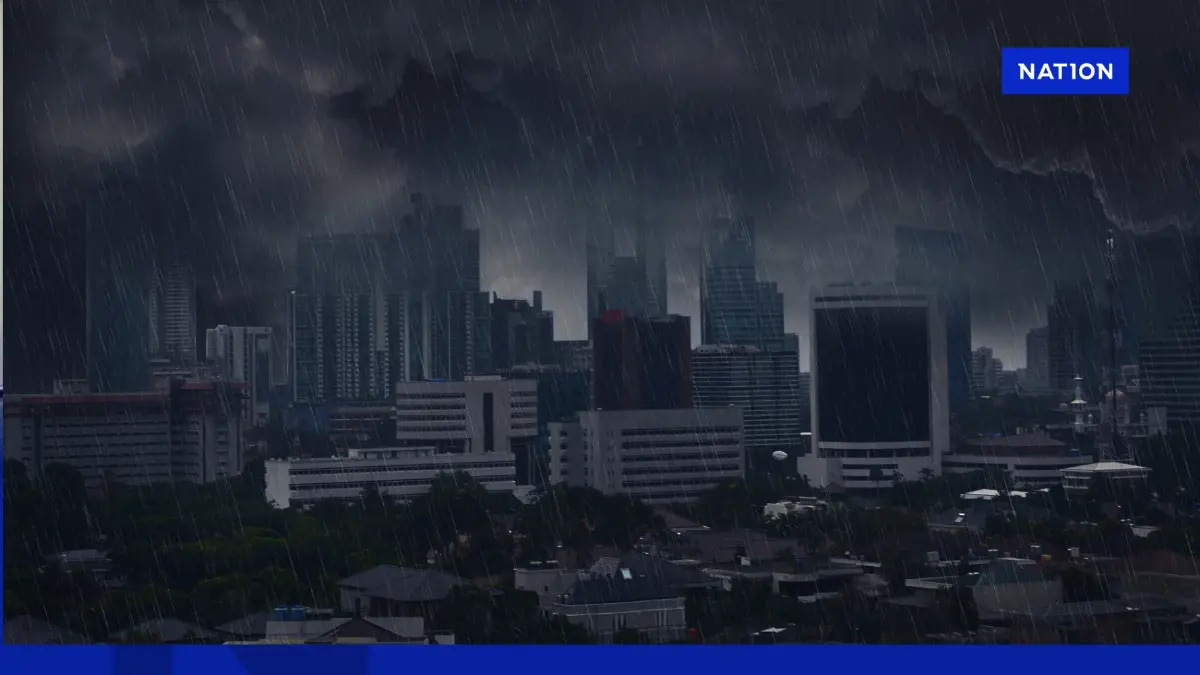 อุตุเตือนฉบับ 7 วันนี้ฝนตกหนักมากทั่วไทย 70 จว.มีฝนร้อยละ 70-80