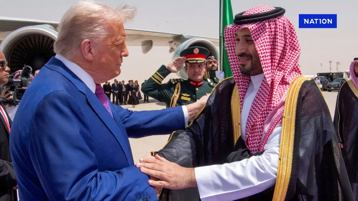 ทรัมป์เริ่มเยือนซาอุฯ ตั้งเป้าบรรลุสัญญาลงทุนมหาศาล