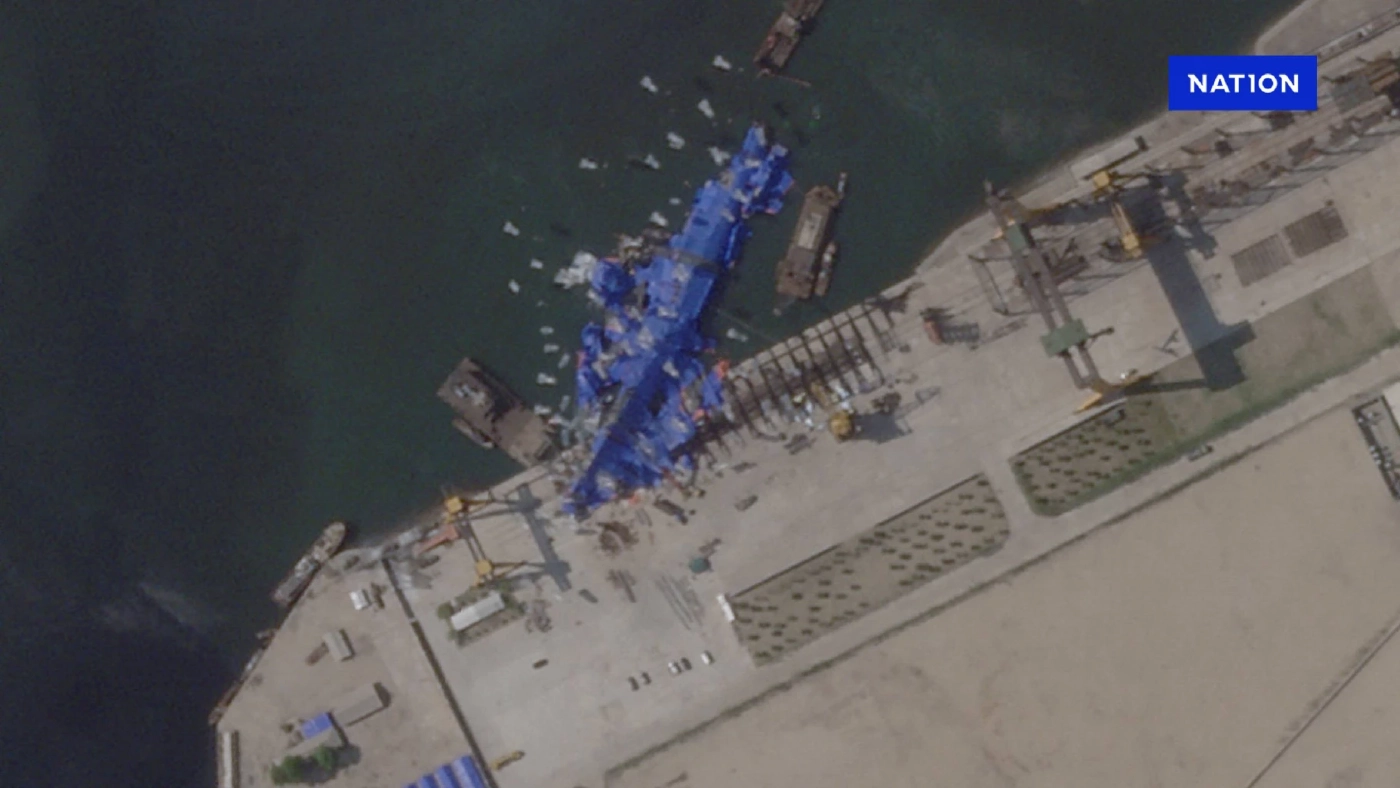 เกาหลีเหนือจับ 3 จนท. เค้นสอบอุบัติเหตุเรือรบในพิธีปล่อยเรือ