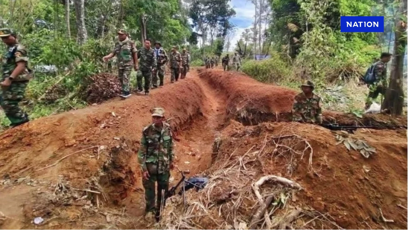 รมต.กลาโหม แจงปม "ทหารกัมพูชา" รุกช่องบก ขุดคูเลตสร้างฐาน