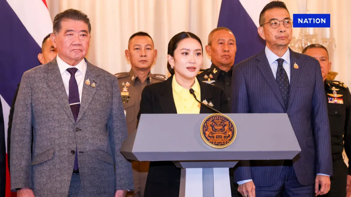 โพลชี้ ปชช.เกินครึ่งพอใจแนวทางแก้ปัญหากัมพูชาของนายกฯ โพลชี้ ปชช.เกินครึ่งพอใจแนวทางแก้ปัญหากัมพูชาของนายกฯ