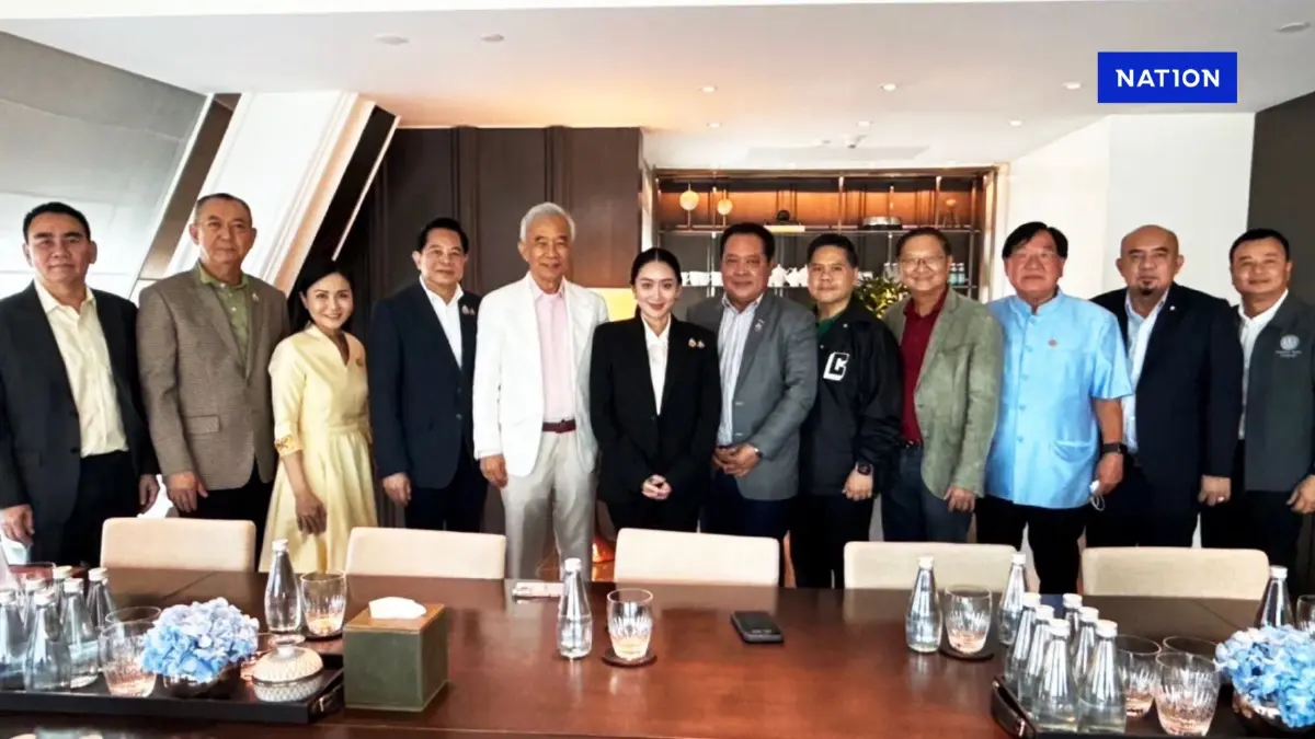 นายกฯอิ๊งค์ โพสต์ภาพหมู่แกนนำพรรคร่วม ขอบคุณมติหนุนรัฐบาล นายกฯอิ๊งค์ โพสต์ภาพหมู่แกนนำพรรคร่วม ขอบคุณมติหนุนรัฐบาล