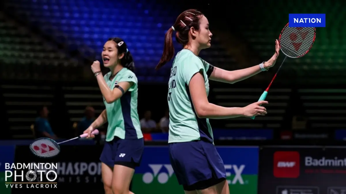 2 คู่ไทยลุ้นแชมป์ยูเอส โอเพ่น! "อันนา-มูนา" ดวลคู่ไต้หวัน "ไตเติ้ล-เจน" ชิงทองคู่ผสม