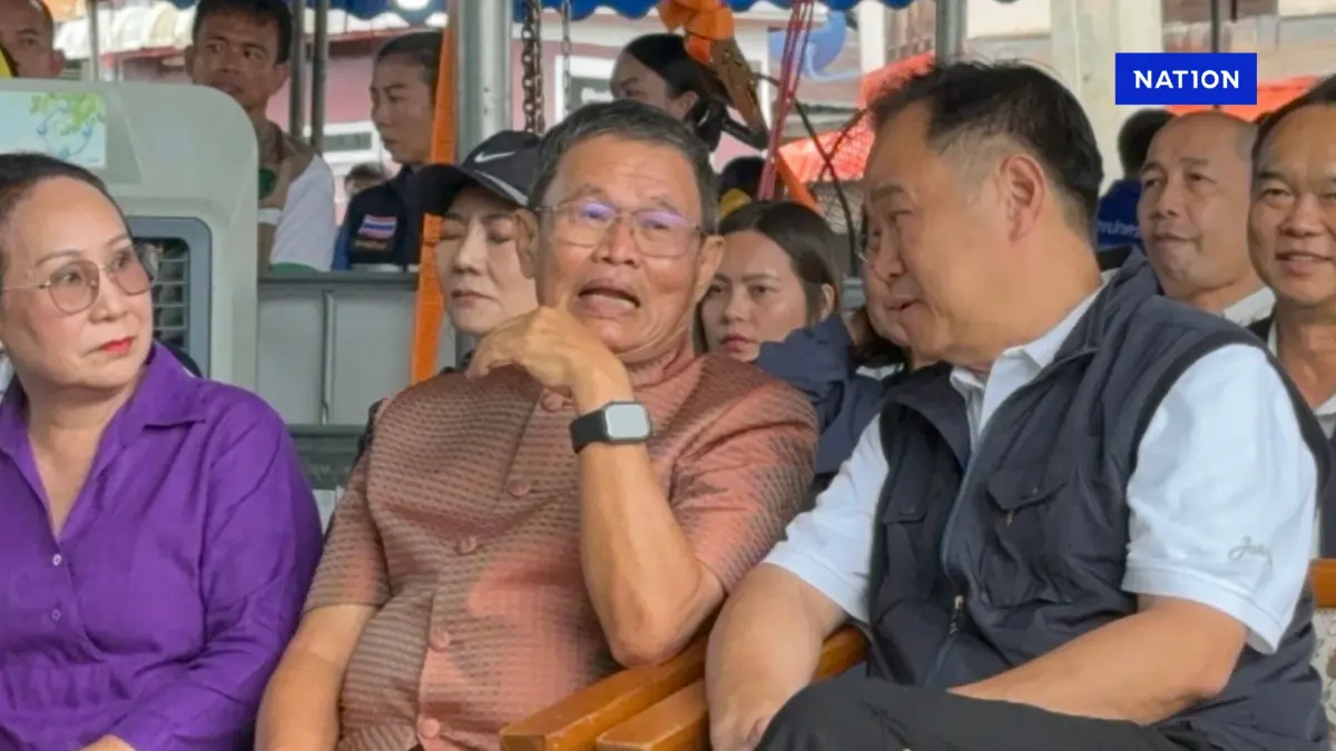 "อนุทิน" ปัดวออร์มอัพหาเสียง หลังขนทัพสส.อีสานลงพื้ันที่ "อนุทิน" ปัดวออร์มอัพหาเสียง หลังขนทัพสส.อีสานลงพื้ันที่