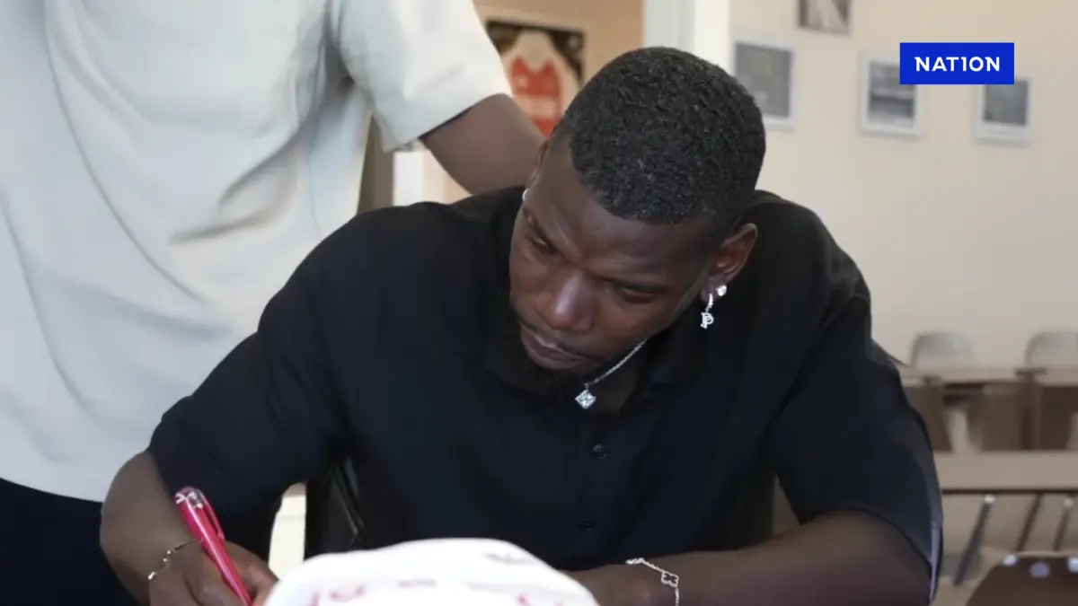 "ป็อกบา" หลั่งน้ำตา เปิดตัวซบโมนาโก 2 ปี ลุ้นคืนชีพอาชีพค้าแข้ง