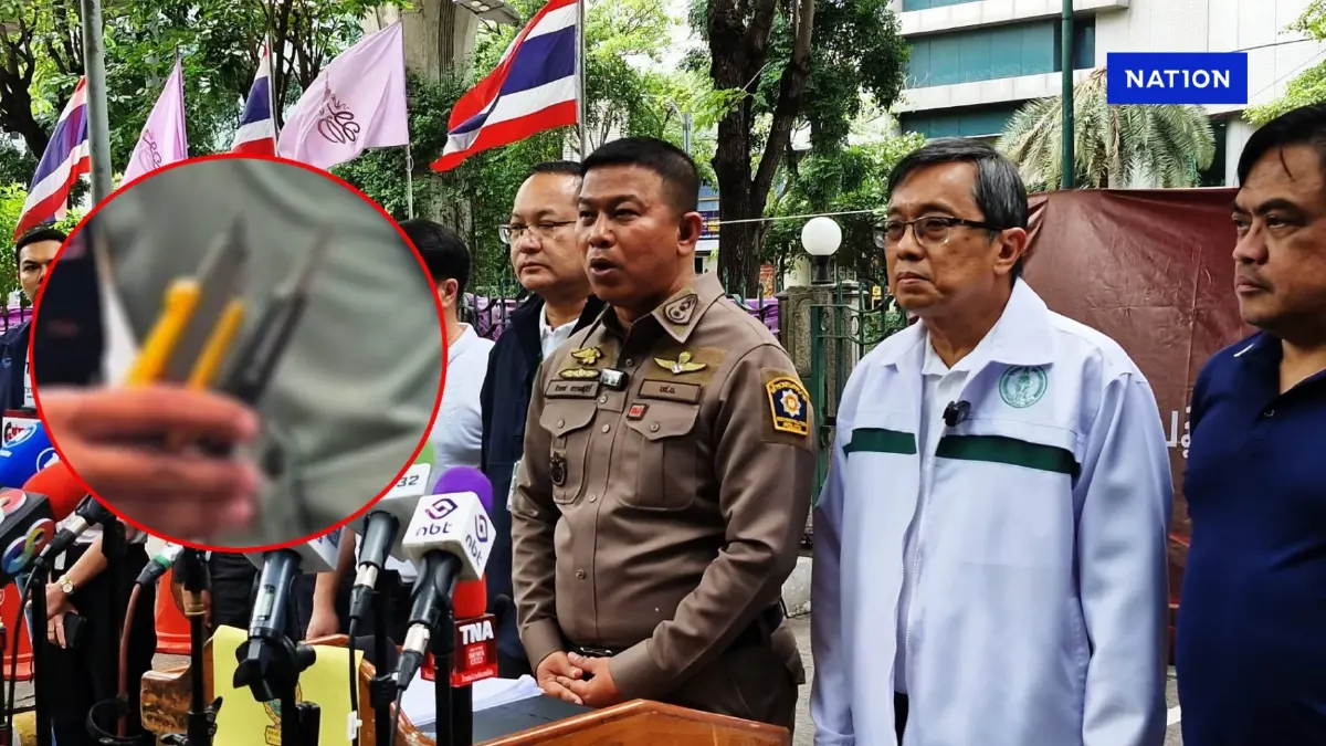 "รอง ผบช.น."เผยเจ้าหน้าที่ยึด "มีดสปาต้า-คัตเตอร์" จาก "กลุ่มไรเดอร์" ก่อนเข้าพื้นที่ม็อบ