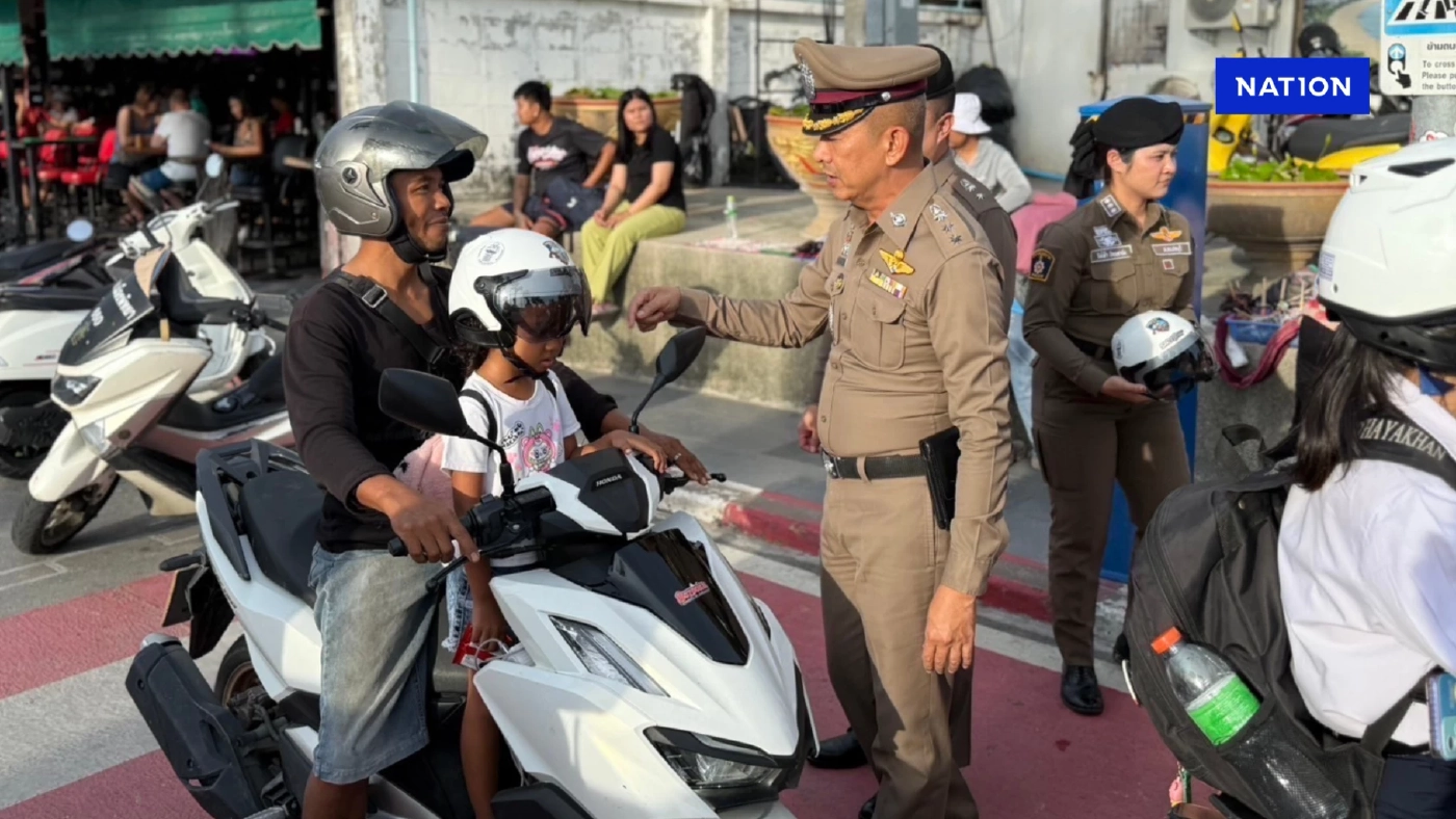 นายกอิ๊งค์ ชม ตร.เข้มงวดจับหมวกกันน็อค เพิ่มความปลอดภัยประชาชน นายกอิ๊งค์ ชม ตร.เข้มงวดจับหมวกกันน็อค เพิ่มความปลอดภัยประชาชน