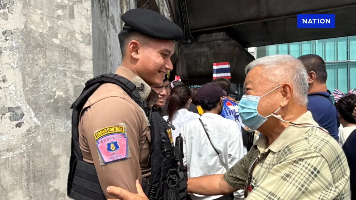 ผบช.น.ขอบคุณตำรวจ 2,500 นาย ปฏิบัติหน้าที่ดูแลผู้ชุมนุม