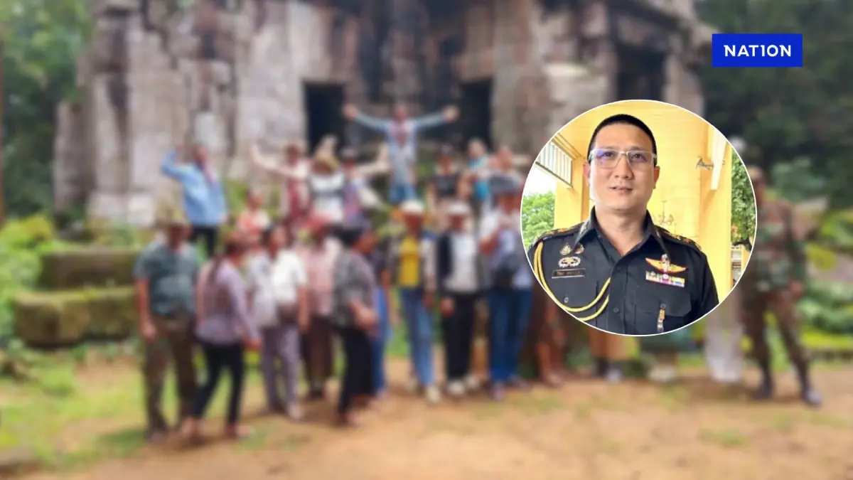 ทบ.แจงเหตุการณ์ นทท.ชาวกัมพูชาป่วน ร้องเพลง ที่ปราสาทตาควาย