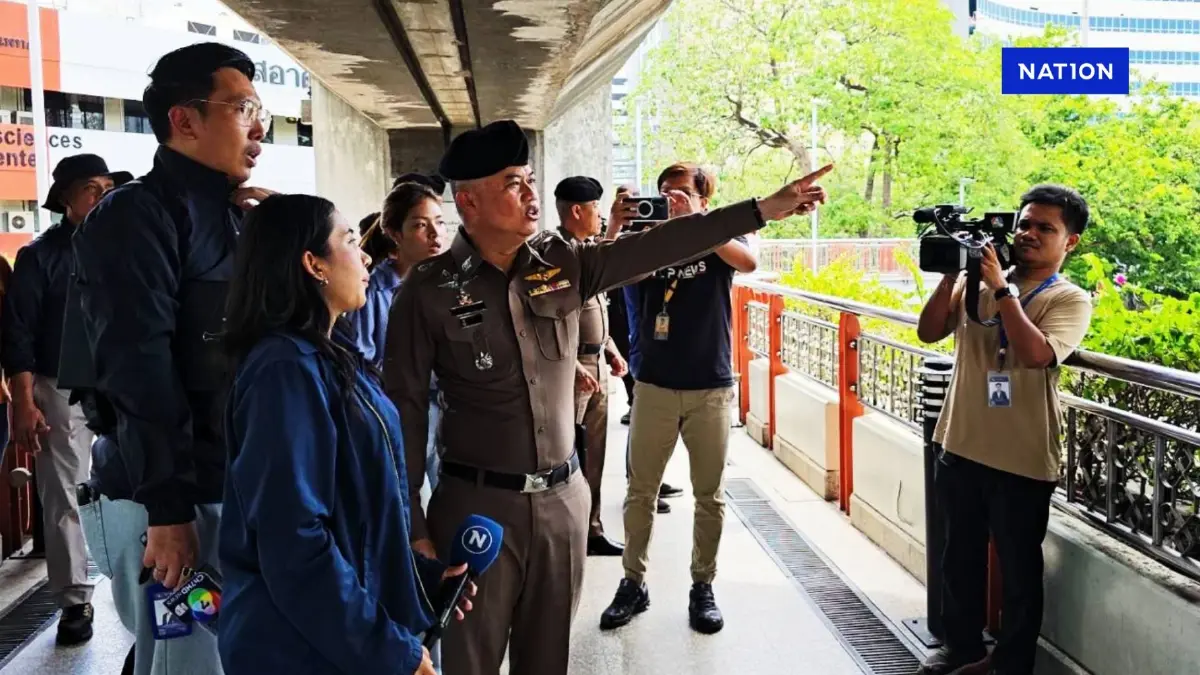 "ผบก.น.1" ลงพื้นที่ดูจุดจัดการชุมนุม 28 มิ.ย. ที่อนุสาวรีย์ชัยสมรภูมิ วางมาตรการดูแลความปลอดภัยเข้ม