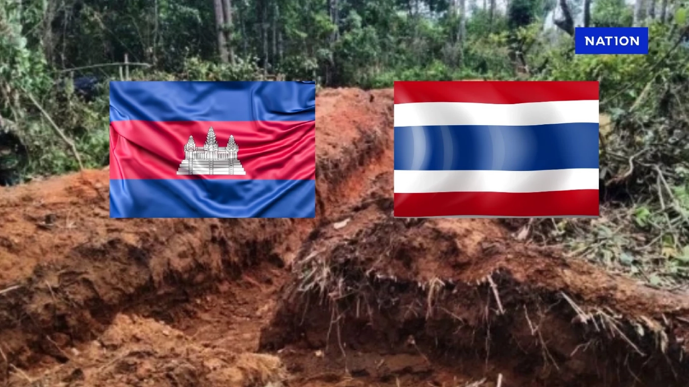 เปิดภาพคูเลตล่าสุด หลังทหารกัมพูชายอมถอย และกลบคูเลตให้